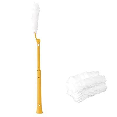 Jeymei 4-Pack Damp Clean Duster Sponge, Sponge Cleaning Brush, Duster for  Cleaning Blinds, Glass, Baseboards, Vents, Railings, Mirrors,Window Track
