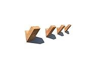 Algopix Similar Product 15 - Natural Wooden Coat Hooks Wall Mounted