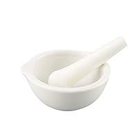 Algopix Similar Product 7 - Laboratory Ceramic Mortar with Pestle