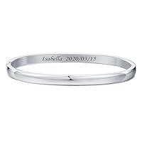 Algopix Similar Product 10 - MEALGUET Personalized Name Bangle