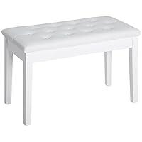 Algopix Similar Product 15 - HOMCOM Piano Bench Duet Piano Chair