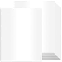 Algopix Similar Product 16 - White Shimmer Cardstock 100 Sheets 