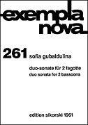 Algopix Similar Product 14 - Duo Sonata For Two Bassoons  Score And