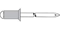 Algopix Similar Product 11 - Gesipa Blind Rivets AluminiumSteel
