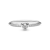 Algopix Similar Product 14 - Pandora Jewelry One Love Cubic Zirconia