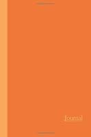 Algopix Similar Product 18 - Journal Two Tone Orange 6x9  LINED