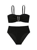 Algopix Similar Product 1 - SHENHE Girls 2 Piece Swimsuits High