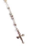 Algopix Similar Product 15 - Rosarios Catolicos Silver Rose and