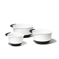 Algopix Similar Product 7 - OXO Good Grips 3 Piece Plastic Mixing