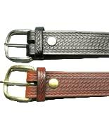 Algopix Similar Product 6 - BELT  Leather  BASKET WEAVE  5