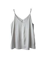 Algopix Similar Product 10 - Wantschun Womens Silk Satin Camisole