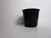 Algopix Similar Product 15 - 4 Diameter Black Plastic Nursery Pots
