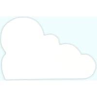 Algopix Similar Product 17 - dcopatch Cloud Symbol 12cm Small