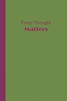 Algopix Similar Product 17 - Sketchbook Every Thought Matters