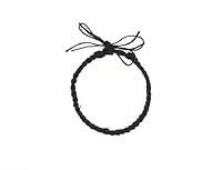 Algopix Similar Product 9 - BEACH HEMP JEWELRY Black Anklet