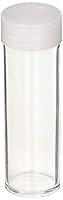 Algopix Similar Product 7 - BCW Coin Storage Tubes Round Clear