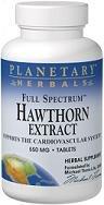 Algopix Similar Product 15 - PLANETARY HERBALS Hawthorn Ext 550mg