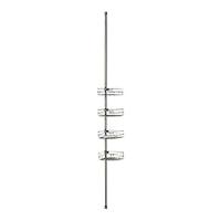 Algopix Similar Product 16 - Zenna Home Wedge Pole Shower Caddy 