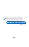 Algopix Similar Product 18 - don't text me back in the afterlife