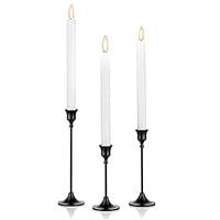 Algopix Similar Product 6 - NUPTIO Black Taper Candle Holders