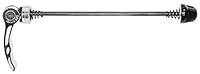 Algopix Similar Product 6 - aucun Universal Bike Rear Skewer 140 to