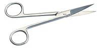Algopix Similar Product 10 - Operating Scissors Curved 1EA SB 5