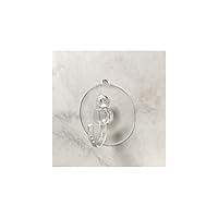 Algopix Similar Product 3 - HOOK PLASTIC 1.8"D CLEAR