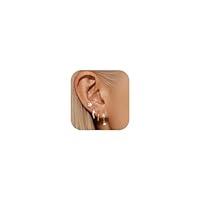 Algopix Similar Product 9 - QUINBY Dainty Gold Earrings Set For