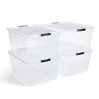 Algopix Similar Product 1 - Rubbermaid Cleverstore Clear 71 Qt