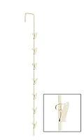 Algopix Similar Product 2 - SSWBasics Metal Spring Clip 7 Hook