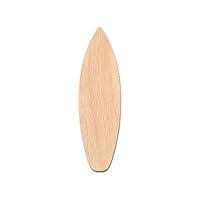 Algopix Similar Product 3 - Handcrafted Wooden Mini Surfboard 