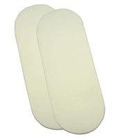 Algopix Similar Product 8 - BabyPrem Pack of 2 Fitted Cotton Moses