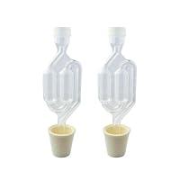 Algopix Similar Product 10 - Twin Bubble Airlock and Carboy Bung