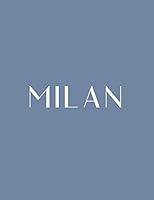 Algopix Similar Product 19 - Milan A Decorative Book  Perfect for