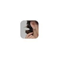 Algopix Similar Product 1 - Gold Claw Earrings for Women Double