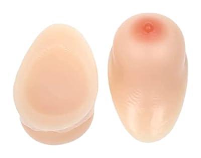 Silicone breast enhancer pads Bra Inserts Elliptical Shaped Breast