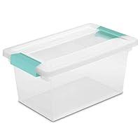 Algopix Similar Product 16 - Sterilite Medium Clip Box Stackable