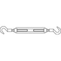 Algopix Similar Product 3 - TOOLCRAFT 136618 turnbuckle Hook M6