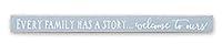 Algopix Similar Product 11 - Every Family Has a StoryWelcome to