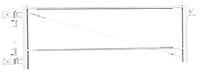 Algopix Similar Product 1 - Vinyl Fence Walk Through Gate Kit 