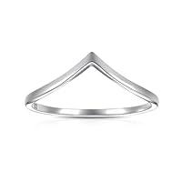 Algopix Similar Product 5 - Mic Tai V Shape Ring 925 Sterling