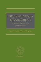 Algopix Similar Product 10 - PreInsolvency Proceedings A Normative