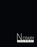 Algopix Similar Product 19 - Notary Journal Black and White Notary