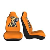 Algopix Similar Product 3 - ZKLCRYTR Handsome Dog Car Seat Covers