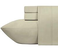 Algopix Similar Product 1 - ARlinen Cotton Sheets Set Taupe Solid