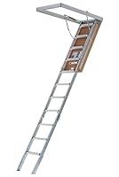 Algopix Similar Product 5 - LITE 10Foot Aluminium Attic Ladder 54