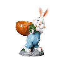 Algopix Similar Product 19 - Whimsical Bunny Flower Pot for Outdoor