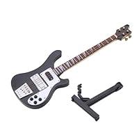 Algopix Similar Product 10 - Respicefinem Black Bass Guitar Replica