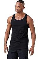 Algopix Similar Product 5 - JC DISTRO Mens Basic Tank Top Jersey