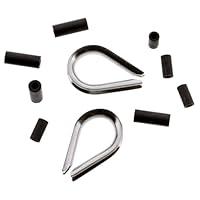 Algopix Similar Product 13 - Scotty 1157 Thimble Kit SS 2 Thimbles